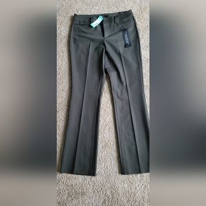 NWT Liverpool Olive Green Harper Ponte Bootcut Pants Size 8/29
